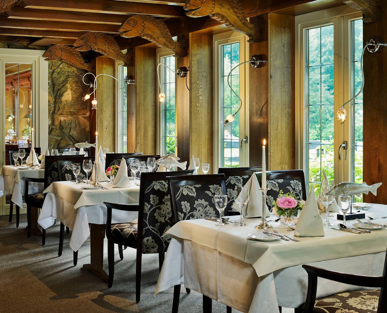 Restaurant im Romantikhotel Jagdhaus Eiden in Bad Zwischenahn